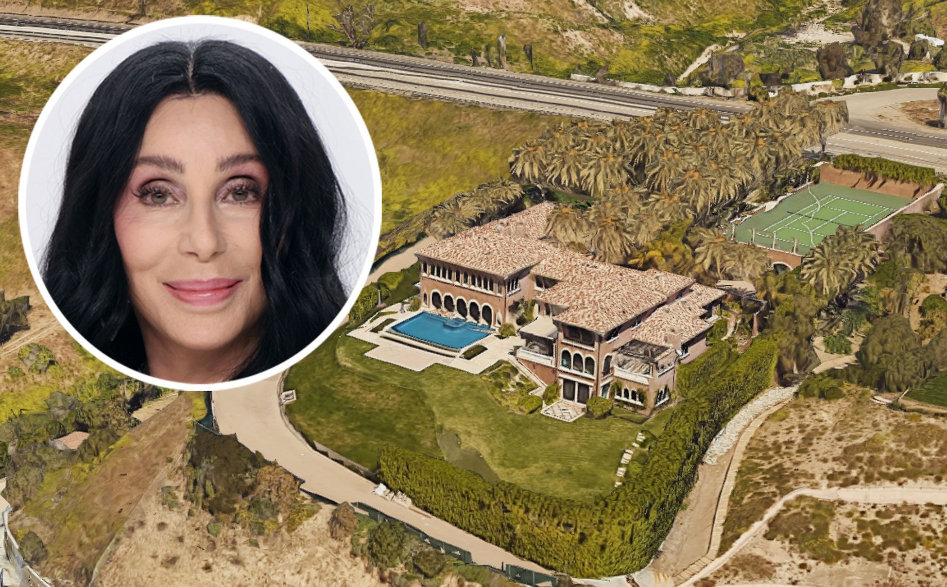 Ξανά προς πώληση φθηνότερα κατά 12% το αρχοντικό της Cher στο Μαλιμπού
